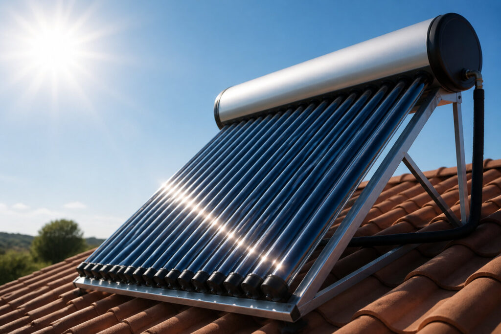 Come funziona un impianto termico solare