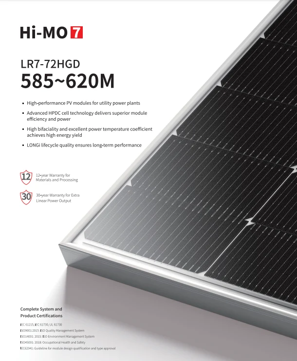 Pannello fotovoltaico LONGi Hi-MO 7